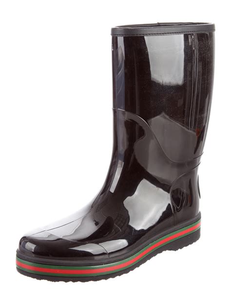 gucci web trim boots